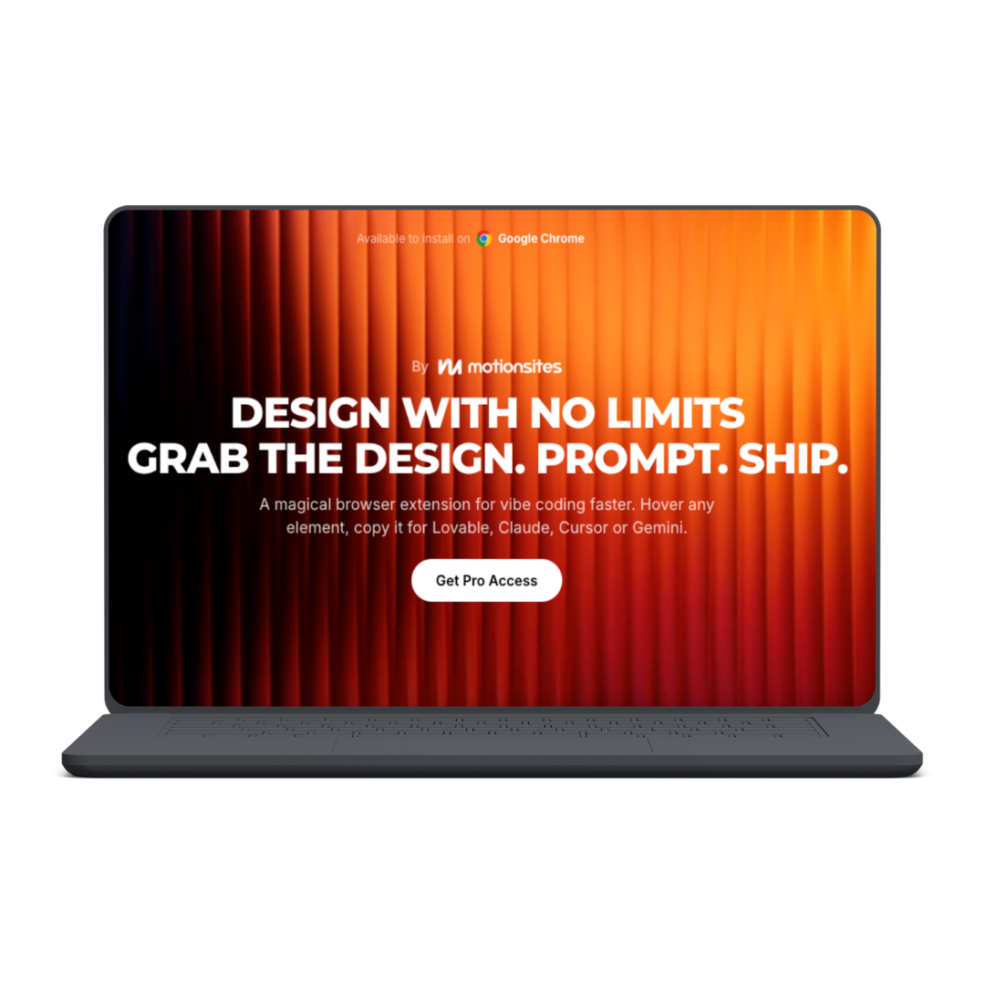Get Design - Copy Any Website Design In One Click